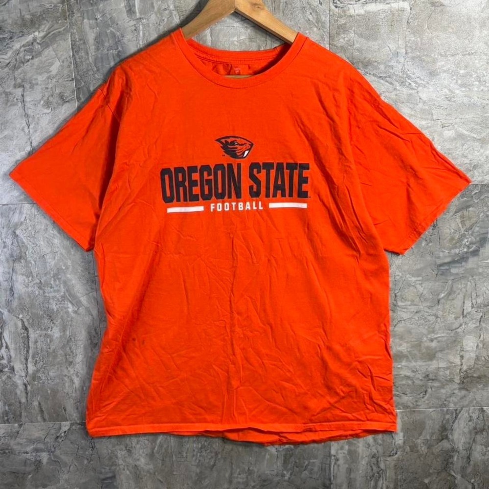 Fanatics Oregon State University orange football tee Mens Size XXL #college‎